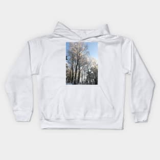 Frozen trees Kids Hoodie